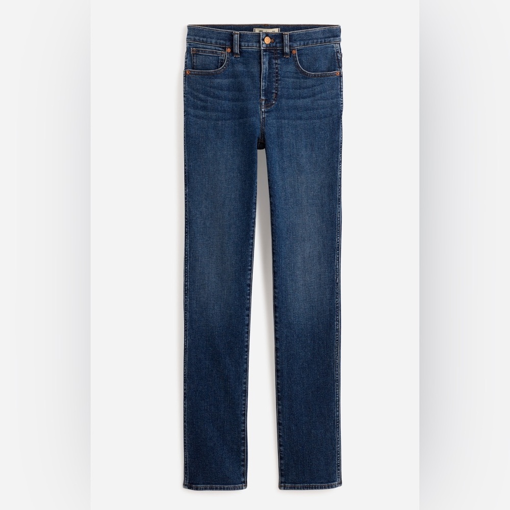 Madewell Women's Straight Leg Jeans - Dark Blue